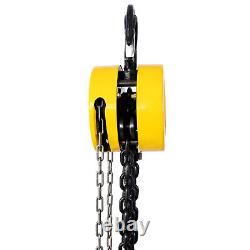 Manual Chain Hoist 5 Ton 11000 Lbs Capacity 10 FT Heavy Duty for Warehouse