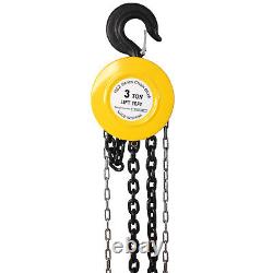 Manual Chain Hoist 5 Ton 11000 Lbs Capacity 10 FT Heavy Duty for Warehouse