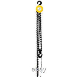 Manual Chain Hoist 5 Ton 11000 Lbs Capacity 10 FT Heavy Duty for Warehouse