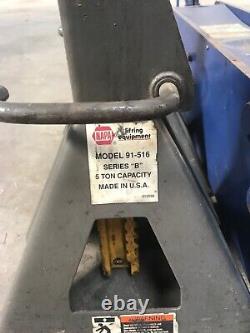 NAPA 10 Ton Heavy Duty Long Manual Axle Jack & 5 Ton Jack Stands