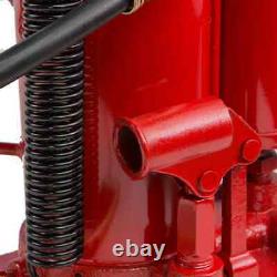 New 20-Ton Heavy-Duty Air Hydraulic Bottle Jack Manual Lifts Hoist