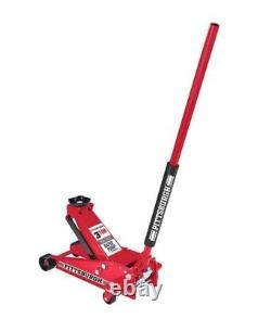 New 3-ton Floor Jack with RAPID PUMP 6000 Workload Heavy Duty Steel Car Truck