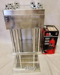 New 8 Ton Heavy Duty Aircraft Aluminum Press Made in USA Free Shipping