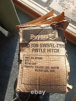 New Buyers 50 Ton Heavy Duty Swivel Type Pintle Hook Bp880