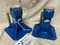OTC S022 Heavy-Duty Steel Air Jack Stand with Lifting Capacity of 22 ton