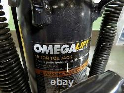 Omega Lift Heavy Duty Hydraulic Toe Jack 6 Ton Capacity 13120