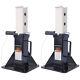 Pair Heavy Duty Pin Type Professional Car Jack Stand With Lock 22 Ton 44000 Lb