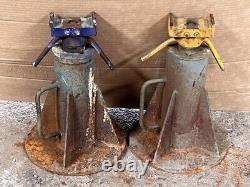 Pair Heavy Duty 16 36 industrial Jack Stands Screw Adjustable 10 ton GWO