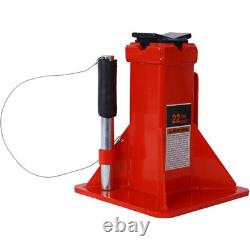 Pair Heavy Duty Pin Type Professional Car Jack Stand with Lock 22 Ton 44,000 LB