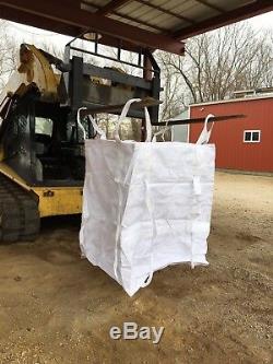 Pallet Of Heavy Duty FIBC Bulk Super Sack 2Ton Bag Woven Polypropylene Bulk Bag