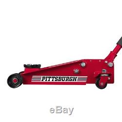 Pittsburgh 3 ton Heavy Duty Floor Jack Rapid Pump