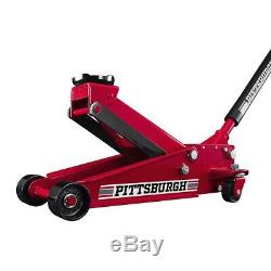 Pittsburgh 3 ton Heavy Duty Floor Jack Rapid Pump