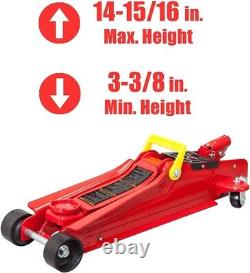 Portable 2.5 Ton Heavy Duty Hydraulic Trolley Jack Smooth Maneuvering