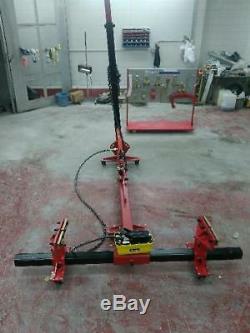 Portable Auto Body Puller Frame Straightener free clamps FREE 3 TON AIR GO JACK