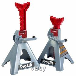 Pro Heavy Duty 3 Ton Rapid Pump Floor Jack / Jack Stand Creeper Combo Garage