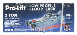 Pro-Lift 2 Ton/4000lbs Heavy Duty Low Profile Floor Jack For Automobiles F-767