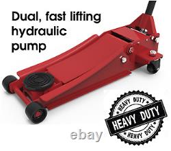 Professional Low Profile Trolley Jack Dual Pump 2.5 Tonne 2.5 Ton Heavy Duty