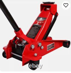 Profile Floor Jack 3 Ton Heavy Duty Steel Piston Rapid single Pump