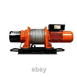Prowinch 1 ton Industrial Electric Winch Heavy Duty with Wire Rope 208240V 60Hz