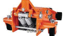 Rapid Pump Heavy Duty Steel Car Floor Jack 3 Ton Lifts In Just 3-1/2 Pumps