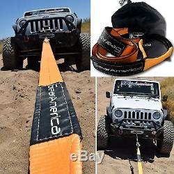 Recovery Tow Strap Heavy Duty 17.5 Tons Towing strap Winch Strap Jeep Truck New