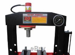 Redline RE20T Air Pump Shop Press 20 Ton Automotive Hydraulic Heavy Duty
