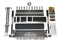 SWAG 20 TON 20.5 UK Spec Heavy Duty Finger Brake DIY Builder Kit