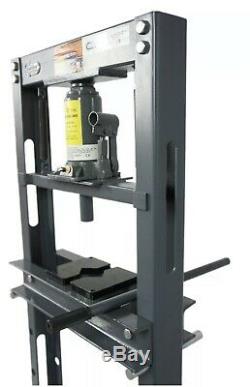 Shop Press Heavy Duty Hydraulic Workshop Garage Floor Standing 12 Ton Pressing