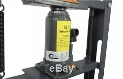 Shop Press Heavy Duty Hydraulic Workshop Garage Floor Standing 12 Ton Pressing