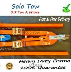 Solo Tow A Frame 3.5 Ton Rec Pro Heavy Duty Frame With Tow Board 1.215 10m Cable