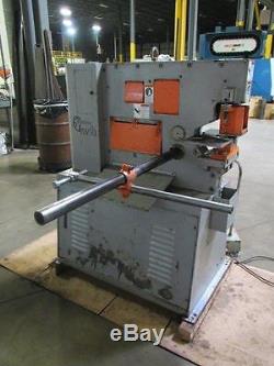 Spartan Iw-50 Heavy Duty Integrated Ironworker, 50 Ton