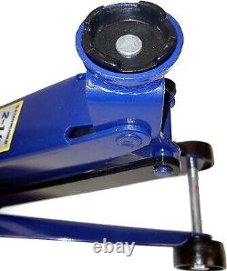 Stronghold 2.5 Ton Floor Jack, Heavy-Duty Steel Racing Jack with Quick Lift Pump