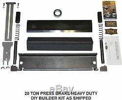 Swag Off Road 20 Ton Press Brake Heavy Duty Diy Builder Kit