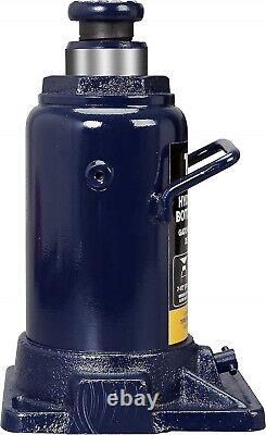 TCE 12 Ton (24,000 LBs) Capacity Hydraulic Welded Heavy Duty Bottle Jack, AT9120