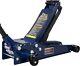 Tce Ultra Low Profile Floor Jack Heavy Duty Hydraulic Steel Jack 3 Ton, Blue