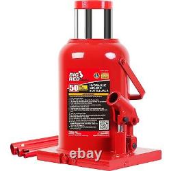 Torin 50 Ton Heavy Duty Welded Hydraulic Car Bottle Jack for Auto Repair