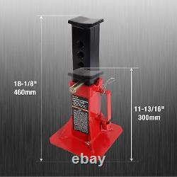 Torin ATZ120005B Heavy Duty Pin Style Adjustable Height Jack Stands, 12 Ton