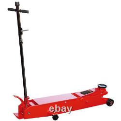 Torin Hydraulic Heavy Duty Long Frame Service/Floor Jack with Foot Pedal, 5 Ton