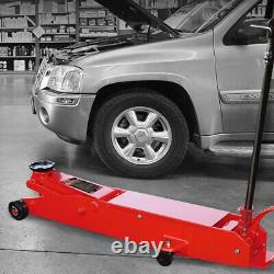 Torin Hydraulic Heavy Duty Long Frame Service/Floor Jack with Foot Pedal, 5 Ton