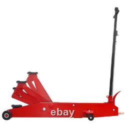 Torin Hydraulic Heavy Duty Long Frame Service/Floor Jack with Foot Pedal, 5 Ton