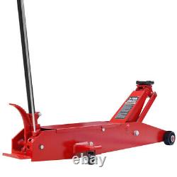 Torin Hydraulic Heavy Duty Long Frame Service/Floor Jack with Foot Pedal, 5 Ton
