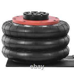 Triple Air Bag Jack Pneumatic Car Jack 6600lbs Quick Lift 3 Ton Heavy Duty