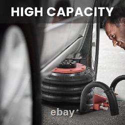 Triple Air Bag Jack Pneumatic Car Jack 6600lbs Quick Lift 3 Ton Heavy Duty