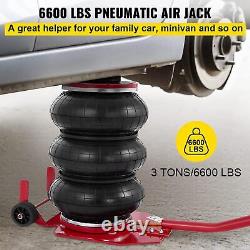 Triple Air Bag Jack for Car 3 Ton 3S Fast Heavy Duty Air Jack Lift Up To 18