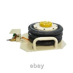 Triple Air Bag Jack for Car 3 Ton Heavy Duty Air Jack Lift Up To 18 Inch White