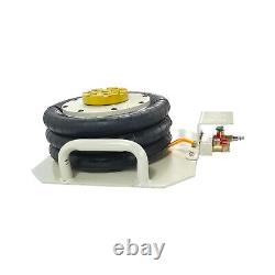 Triple Air Bag Jack for Car 3 Ton Heavy Duty Air Jack Lift Up To 18 Inch White