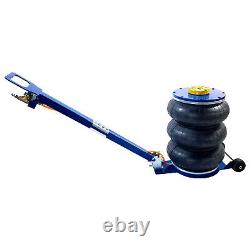 Triple Bag Air Jack Pneumatic Jack 11000 lbs Quick Lift 5 Ton Heavy Duty