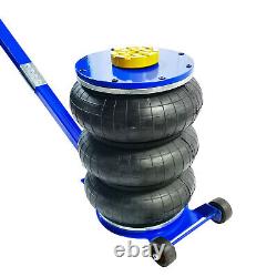 Triple Bag Air Jack Pneumatic Jack 11000 lbs Quick Lift 5 Ton Heavy Duty