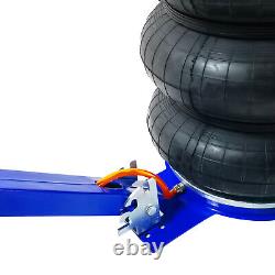 Triple Bag Air Jack Pneumatic Jack 11000 lbs Quick Lift 5 Ton Heavy Duty