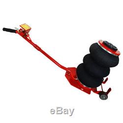 Triple Bag Air Jack Pneumatic Jack Lift 3 Ton Trolley Jack Heavy Duty Adjustable